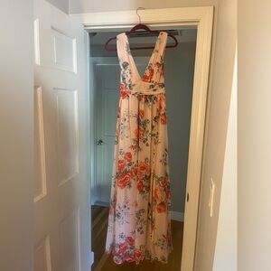 Formal Dress With Flowers